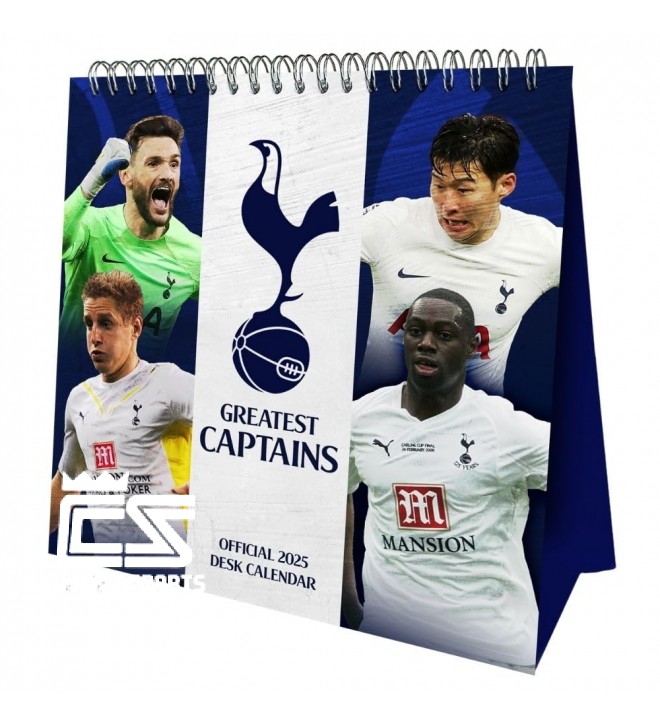 Tottenham Hotspur FC Desktop Calendar 2025